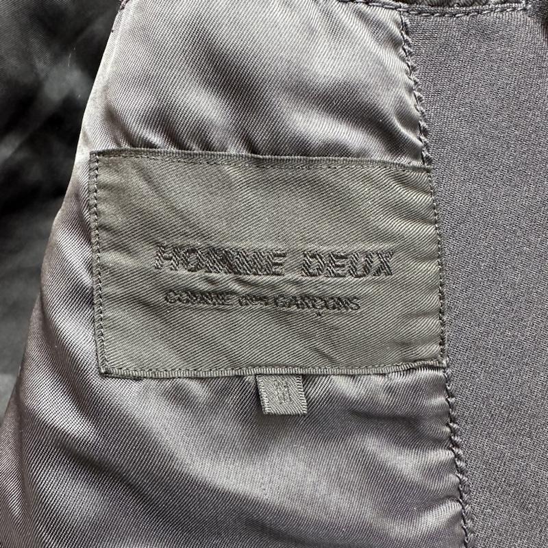 コムデギャルソンオムドゥ COMME des GARCONS HOMME DEUX ジャケット、上着 ジャケット、ブレザー 15AW 製品染め 縮絨 ジャケット P-C002 M 黒 / ブラック / black メンズ USED 古着 中古 50132813