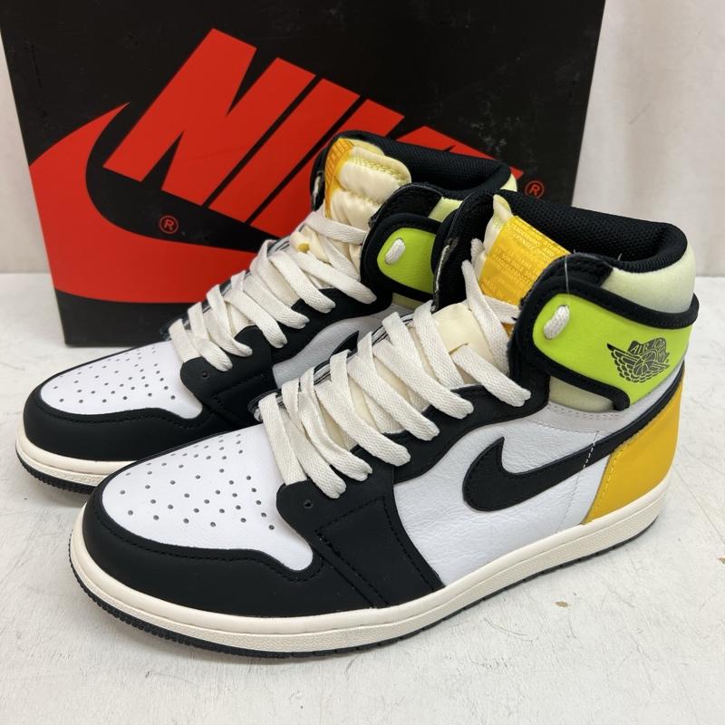 ナイキ NIKE スニーカー スニーカー AIR JORDAN 1 RETRO HIGH OG  VOLT GOLD  555088-118 ジョーダン レトロ 26.0cm メンズ USED 古着 中古 50132940
