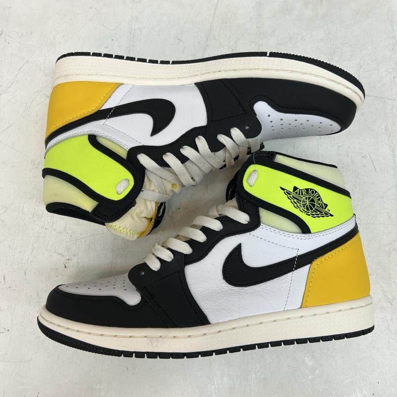 ナイキ NIKE スニーカー スニーカー AIR JORDAN 1 RETRO HIGH OG  VOLT GOLD  555088-118 ジョーダン レトロ 26.0cm メンズ USED 古着 中古 50132940