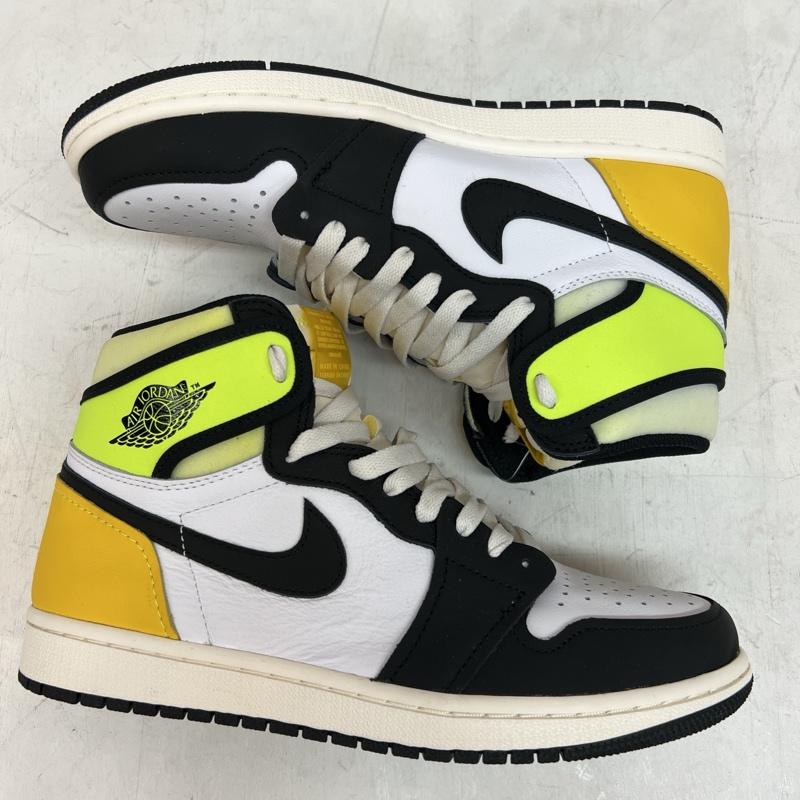 ナイキ NIKE スニーカー スニーカー AIR JORDAN 1 RETRO HIGH OG  VOLT GOLD  555088-118 ジョーダン レトロ 26.0cm メンズ USED 古着 中古 50132940