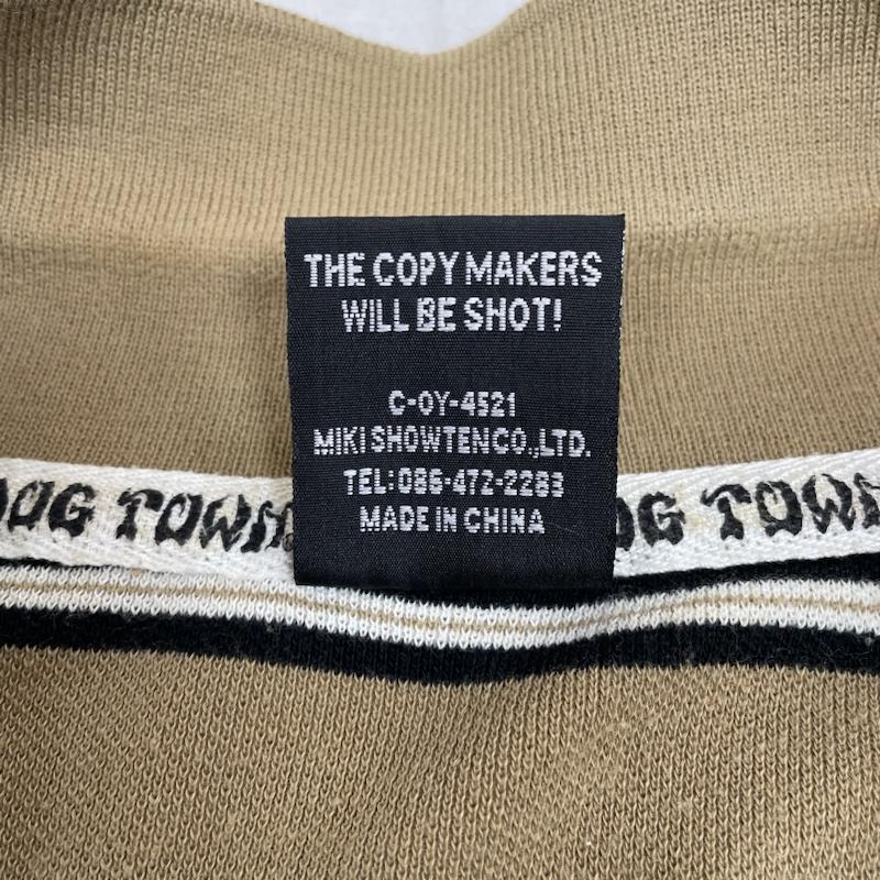 ドッグタウン DOGTOWN ポロシャツ 半袖 00s ボーダー 刺繍 ロゴ パッチ 半袖 ポロシャツ 大きめ オーバーサイズ XL ボーダー柄 X ロゴ、文字 X 刺繍 ベージュ / ベージュ / beige メンズ USED 古着 中古 50132971
