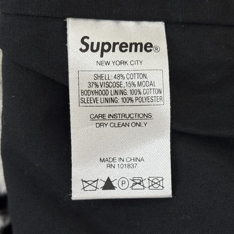 シュプリーム Supreme パーカー 長袖 14SS ダルメシアン ハーフジップ プルオーバー フーディ ファー パーカー 白 黒 ホワイト ブラック S 白 / ホワイト / white X 黒 / ブラック / black メンズ USED 古着 中古 50132982