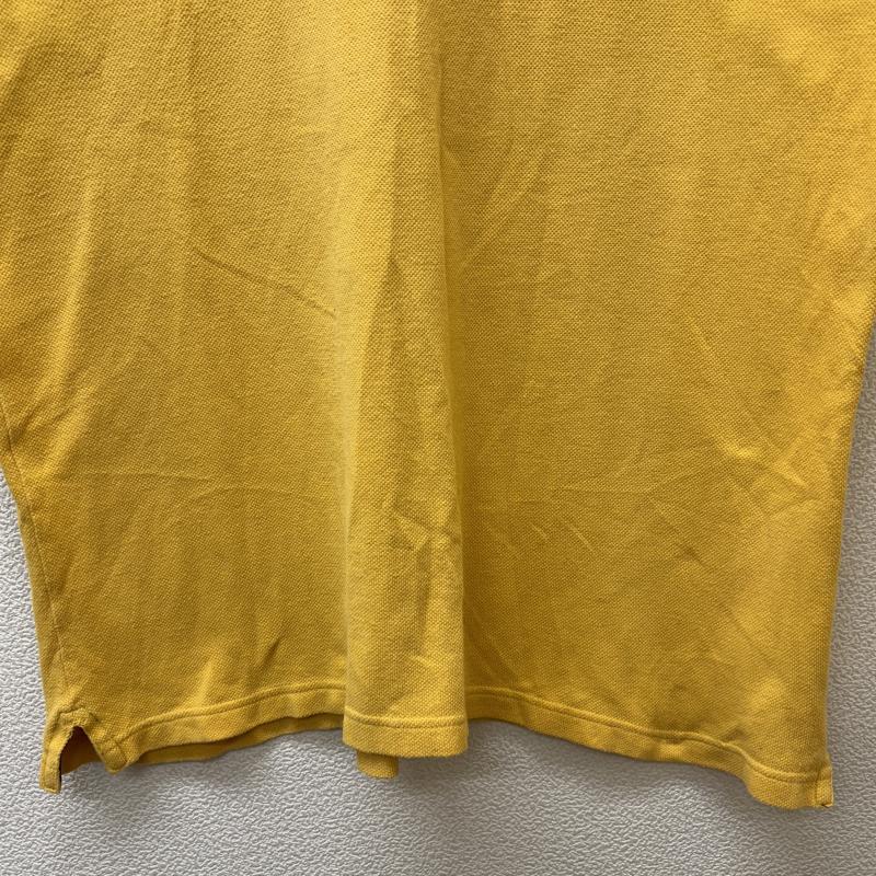 チャップスラルフローレン CHAPSRALPHLAUREN Tシャツ 半袖 オーバーサイズ 鹿の子 半袖 リンガー Tシャツ 黄色 イエロー L 黄 / イエロー / yellow メンズ USED 古着 中古 50132983