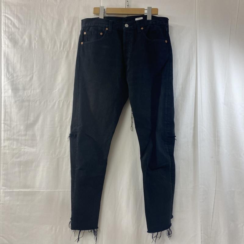 オールドパーク OLD PARK パンツ デニム、ジーンズ OLD PARK × Levi s 再構築デニムパンツ ブラックデニム 無地 黒 / ブラック / black メンズ USED 古着 中古 50133001