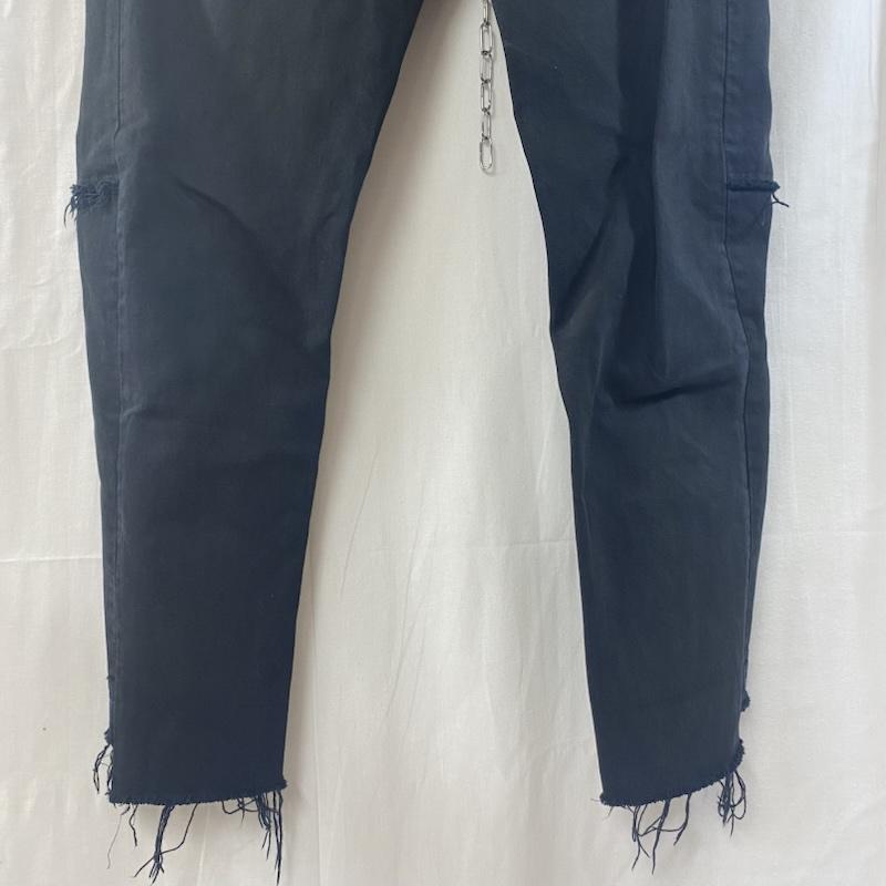オールドパーク OLD PARK パンツ デニム、ジーンズ OLD PARK × Levi s 再構築デニムパンツ ブラックデニム 無地 黒 / ブラック / black メンズ USED 古着 中古 50133001