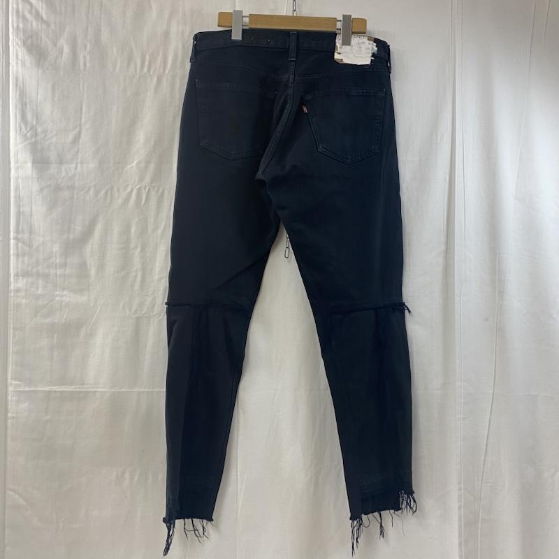 オールドパーク OLD PARK パンツ デニム、ジーンズ OLD PARK × Levi s 再構築デニムパンツ ブラックデニム 無地 黒 / ブラック / black メンズ USED 古着 中古 50133001