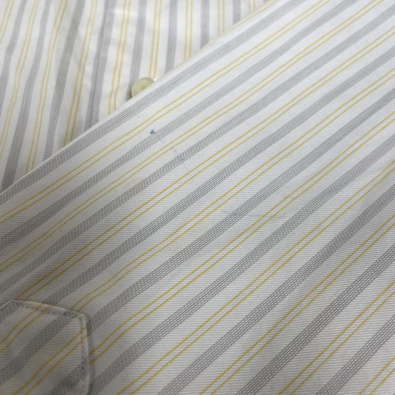 ブルックス ブラザーズ BROOKS BROTHERS シャツ、ブラウス 長袖 長袖 シャツ ブラウス MAKERS 復刻 Est.1818 オックスフォード ストライプ ストライプ 白 / ホワイト / white X マルチカラー / マルチカラー / multicolor メンズ USED 古着 中古 50133026