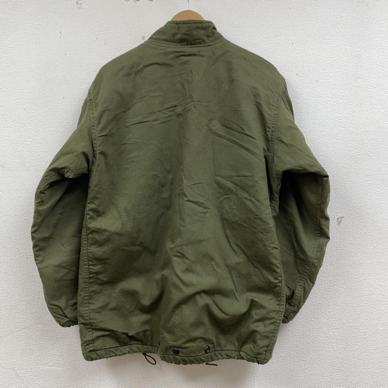 古着 USED ジャケット、上着 ジャンパー、ブルゾン military ドイツ軍 エンジニア ジップアップ ジャケット パッチ 刺繍 vintage 80s ロゴ、文字 X 刺繍 カーキ / カーキ / khaki メンズ USED 古着 中古 50133034