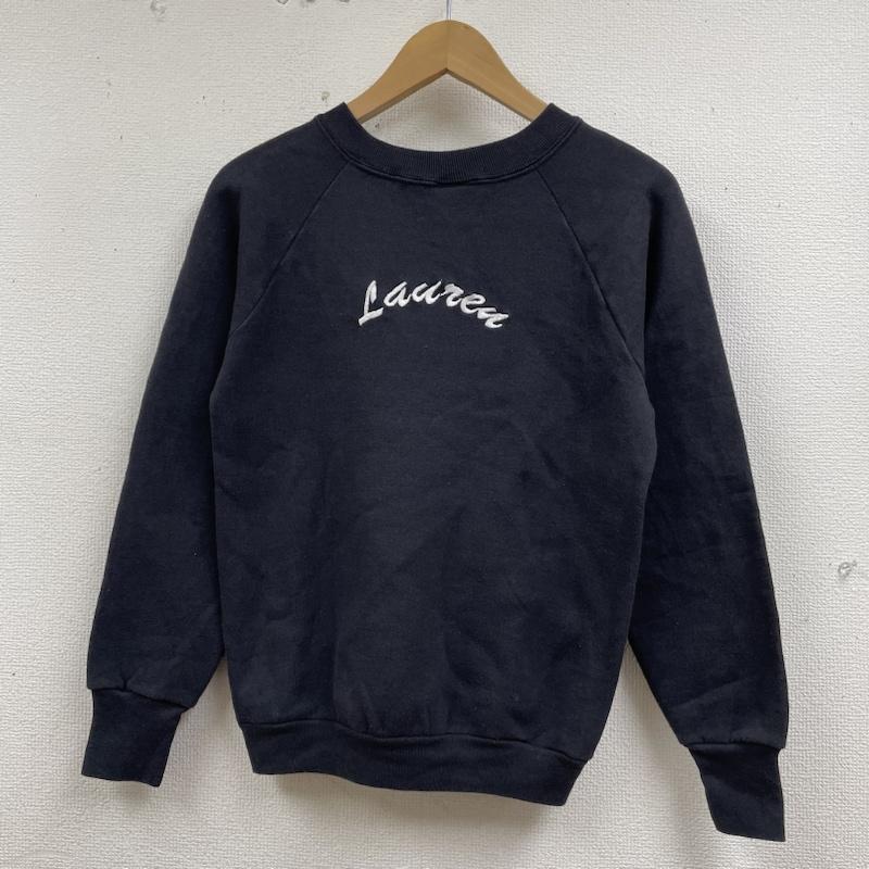古着 USED トレーナー 長袖 90s クラッパーボード 刺繍 ラグラン スウェットシャツ USA製 FRUIT OF THE LOOM S ロゴ、文字 X 刺繍 黒 / ブラック / black メンズ USED 古着 中古 50133048