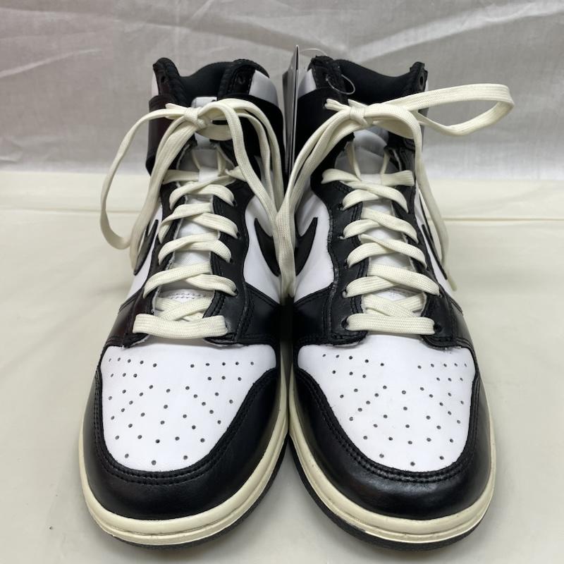 ナイキ NIKE スニーカー スニーカー DQ8581-100 Women s Dunk High Vintage Black ウィメンズ ダンク ハイ ヴィンテージブラック 26.0cm 黒 / ブラック / black X 白 / ホワイト / white メンズ USED 古着 中古 50133083