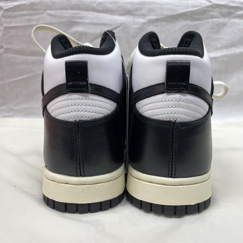 ナイキ NIKE スニーカー スニーカー DQ8581-100 Women s Dunk High Vintage Black ウィメンズ ダンク ハイ ヴィンテージブラック 26.0cm 黒 / ブラック / black X 白 / ホワイト / white メンズ USED 古着 中古 50133083