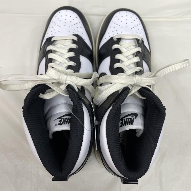 ナイキ NIKE スニーカー スニーカー DQ8581-100 Women s Dunk High Vintage Black ウィメンズ ダンク ハイ ヴィンテージブラック 26.0cm 黒 / ブラック / black X 白 / ホワイト / white メンズ USED 古着 中古 50133083