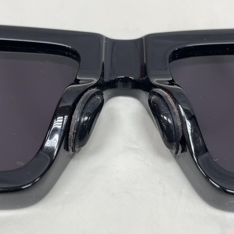 オフホワイト off white めがね・サングラス サングラス OERI017 1007 Nassau ナッソー プラスチック BLK ブラック 黒 - 黒 / ブラック / black メンズ USED 古着 中古 50133086