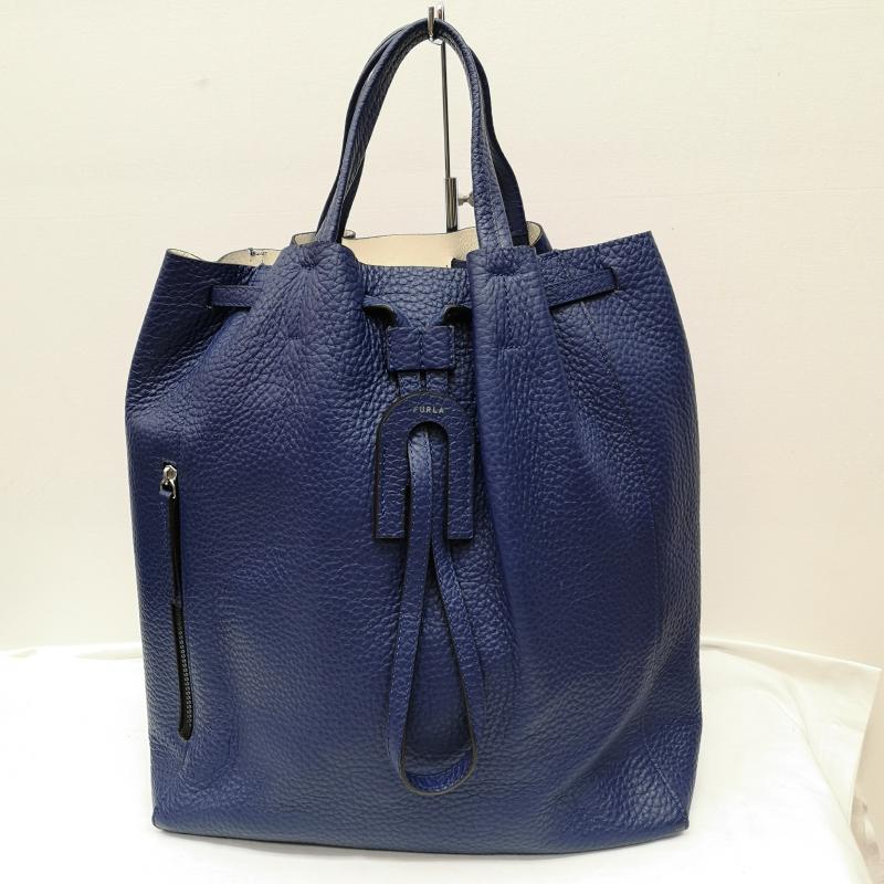 フルラ FURLA トートバッグ トートバッグ 2way レザー トートバッグ 巾着型 - 青 / ブルー / blue レディース USED 古着 中古 50133087