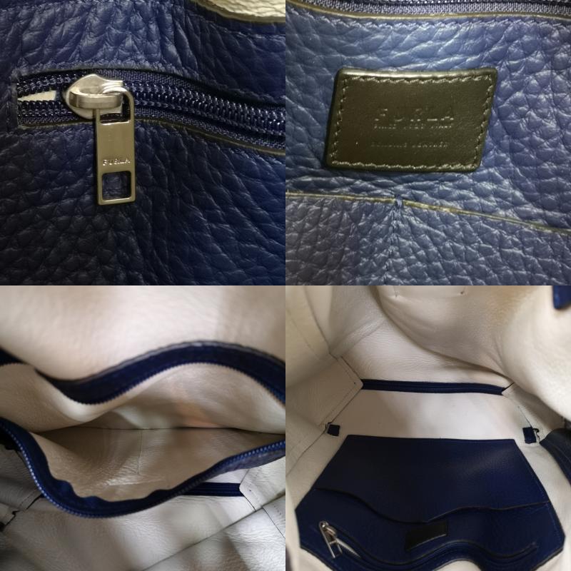 フルラ FURLA トートバッグ トートバッグ 2way レザー トートバッグ 巾着型 - 青 / ブルー / blue レディース USED 古着 中古 50133087