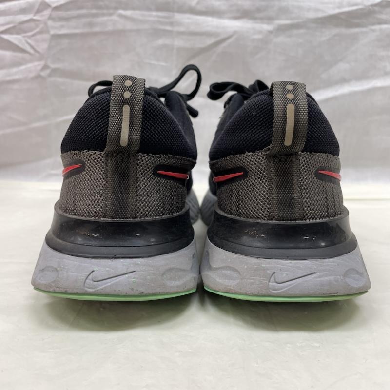 ナイキ NIKE スニーカー スニーカー CT2357-200 リアクト インフィニティ ラン フライニット 2 ブラック 26.5cm 黒 / ブラック / black メンズ USED 古着 中古 50133091