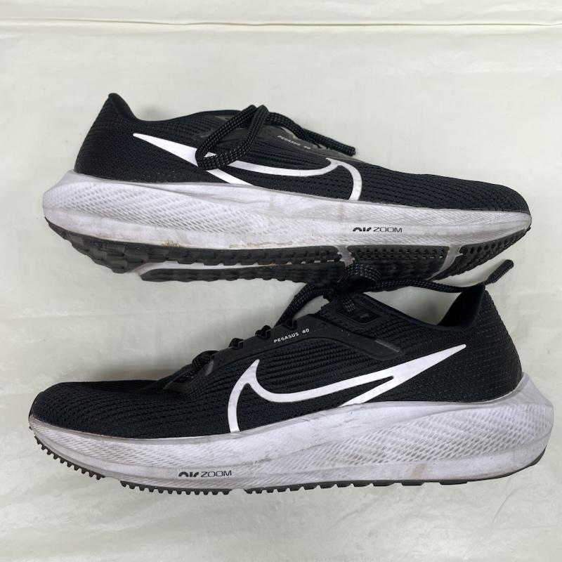ナイキ NIKE スニーカー スニーカー DV3853-001 エアズーム ペガサス 40 ブラック 26.0cm 黒 / ブラック / black メンズ USED 古着 中古 50133094