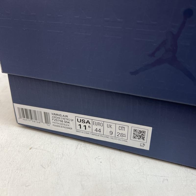 ナイキ NIKE スニーカー スニーカー A Ma Maniere アママニエール WMNS AIR JORDAN 5 RETRO SP エアジョーダン FZ5758-004 28.5cm メンズ USED 古着 中古 50133171