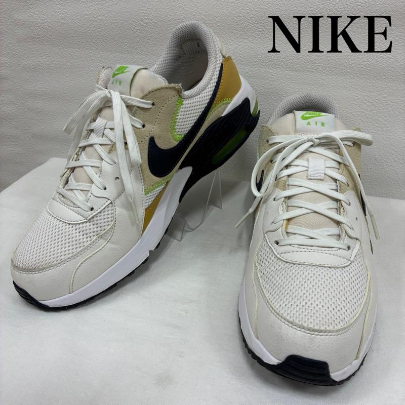 ナイキ NIKE スニーカー スニーカー AIR MAX EXCEE エアマックス エクシー CD4165-119 ローカット スニーカー 27.5cm ロゴ、文字 白 / ホワイト / white X 紺 / ネイビー / navy X マスタード / マスタード / X 黄緑 / イエローグリーン / メンズ USED 古着 中古 50133220