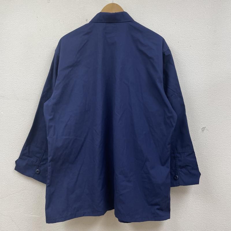古着 USED ジャケット、上着 ジャンパー、ブルゾン USCG リップストップ BDU ユーティリティ シャツジャケット アメリカ沿岸警備隊 サイズ45R - ロゴ、文字 X 刺繍 青 / ブルー / blue メンズ USED 古着 中古 50133249