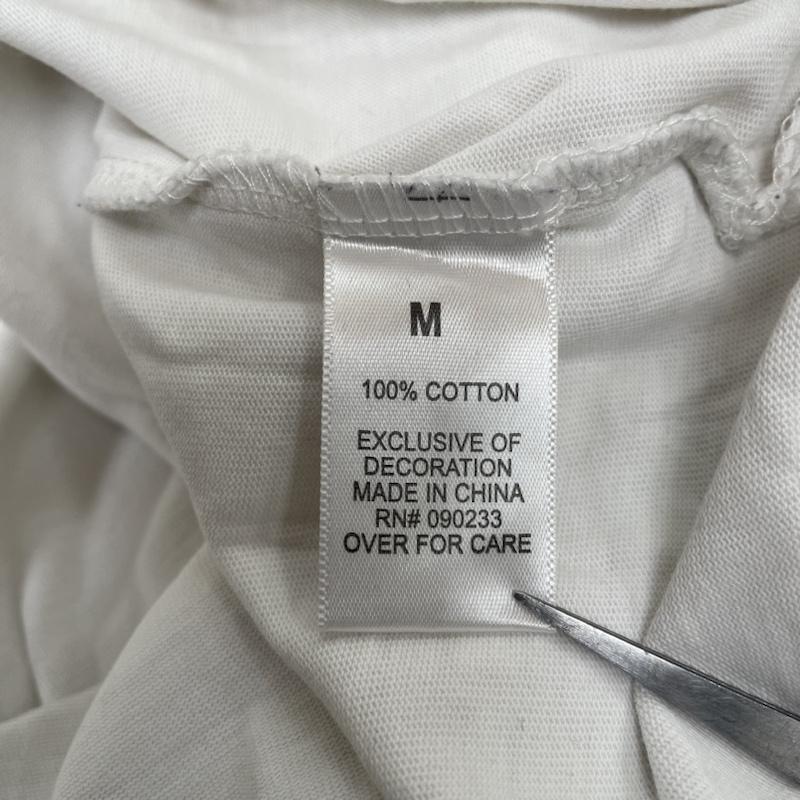 フォグ フィア オブ ゴッド FOG FEAR OF GOD Tシャツ 七分袖 ラグランスリーブ 7分袖 Tシャツ クルーネック カットソー 無地 ロング丈 サイドスリット入り M 無地 白 / ホワイト / white X 黒 / ブラック / black メンズ USED 古着 中古 50133270
