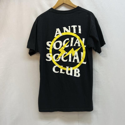アンチソーシャルソーシャルクラブ ANTI SOCIAL SOCIAL CLUB Tシャツ 半袖 Fragment design コラボ サンダーボルト Tシャツ フラグメント M 黒 / ブラック / black メンズ USED 古着 中古 50133308