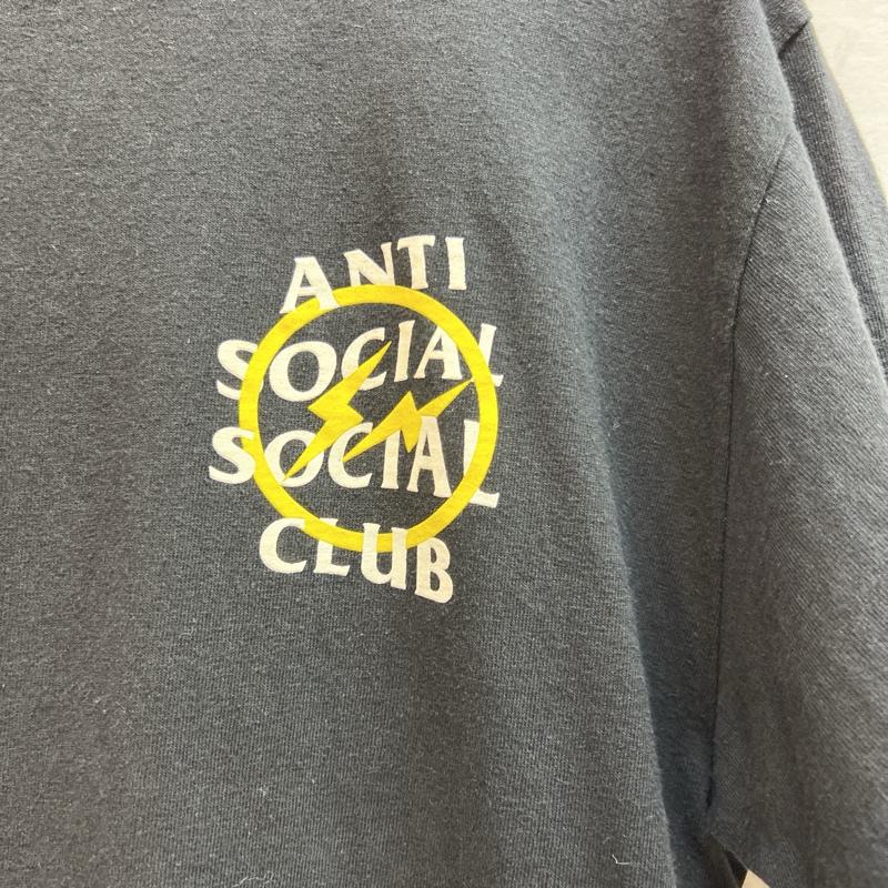 アンチソーシャルソーシャルクラブ ANTI SOCIAL SOCIAL CLUB Tシャツ 半袖 Fragment design コラボ サンダーボルト Tシャツ フラグメント M 黒 / ブラック / black メンズ USED 古着 中古 50133308