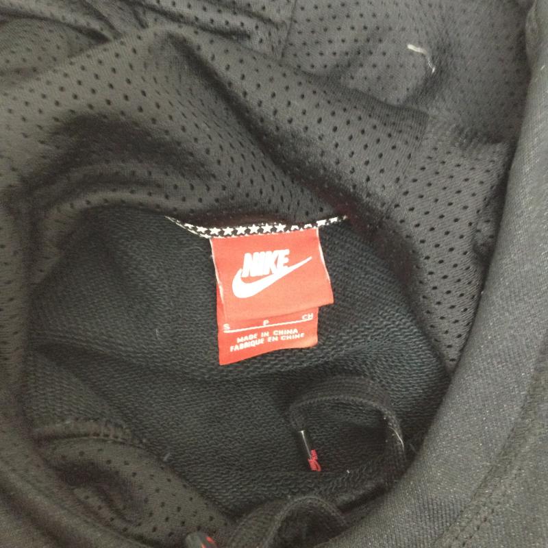 ナイキ NIKE パーカー 長袖 ナイキ NIKE パーカー プルオーバー メンズ エア nike Air Pullover Hoodie Pull Over Hoody Parker 802639-010 ice filed icefield S プリント 黒 / ブラック / black メンズ USED 古着 中古 50133366