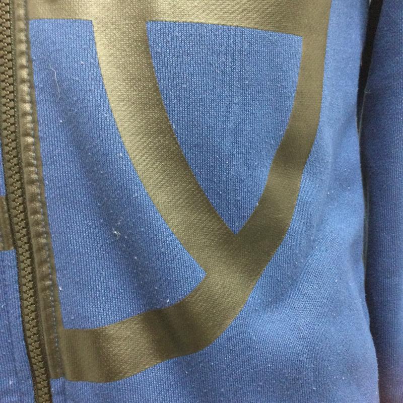 ナイキ NIKE パーカー 長袖 NIKE パーカー ジップアップ メンズ エア フル ジップ フーディ  nike Air Full Zip Hoodie Zip up Hoody Parker 802626-423 ice field icefield S プリント 青 / ブルー / blue メンズ USED 古着 中古 50133367