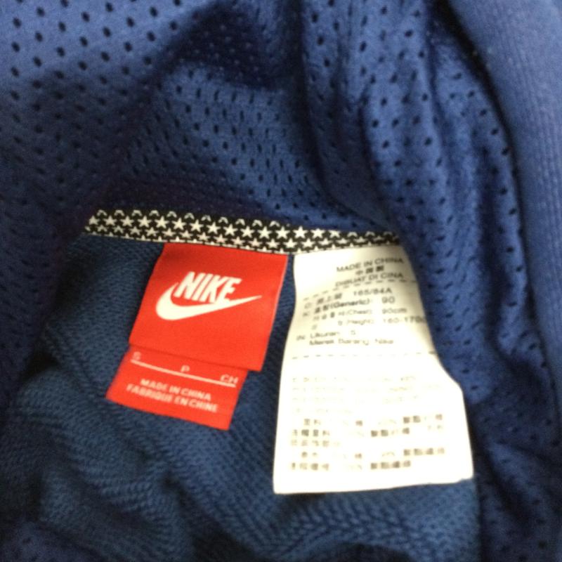 ナイキ NIKE パーカー 長袖 NIKE パーカー ジップアップ メンズ エア フル ジップ フーディ  nike Air Full Zip Hoodie Zip up Hoody Parker 802626-423 ice field icefield S プリント 青 / ブルー / blue メンズ USED 古着 中古 50133367