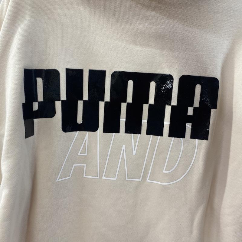 ウィンダンシー WIND AND SEA パーカー 長袖 530900-02 22SP-I PUMA X WIND AND SEA HOODY Eggnog US:L L ロゴ、文字 オフホワイト / オフホワイト / メンズ USED 古着 中古 50133388