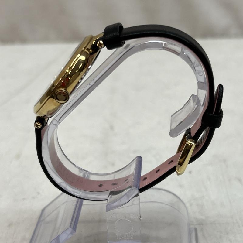 ケイトスペード Kate Spade 腕時計 アナログ（クォーツ式） ホランド ブラック レザー ウォッチ KSW1808 - レディース USED 古着 中古 50133446
