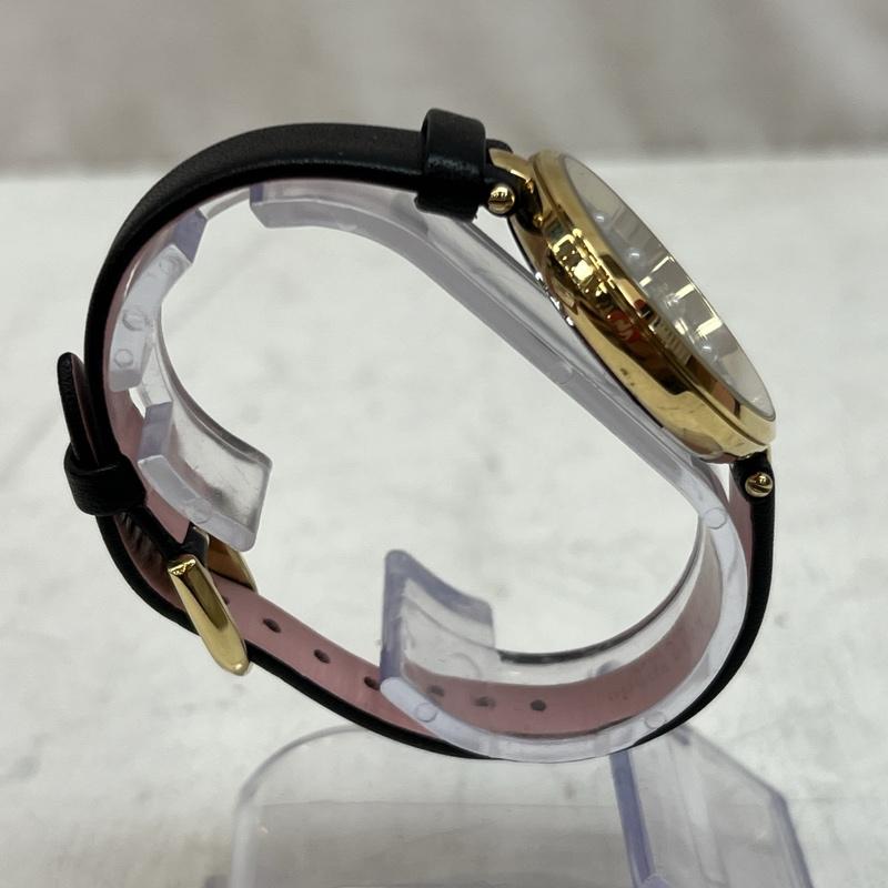 ケイトスペード Kate Spade 腕時計 アナログ（クォーツ式） ホランド ブラック レザー ウォッチ KSW1808 - レディース USED 古着 中古 50133446