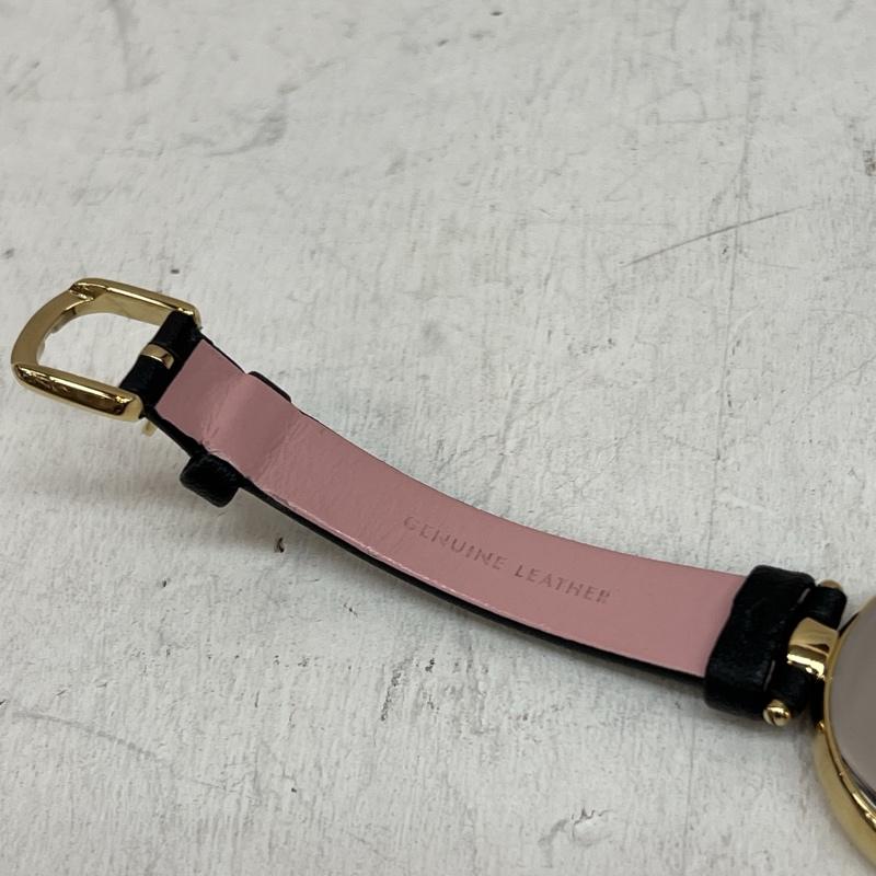 ケイトスペード Kate Spade 腕時計 アナログ（クォーツ式） ホランド ブラック レザー ウォッチ KSW1808 - レディース USED 古着 中古 50133446