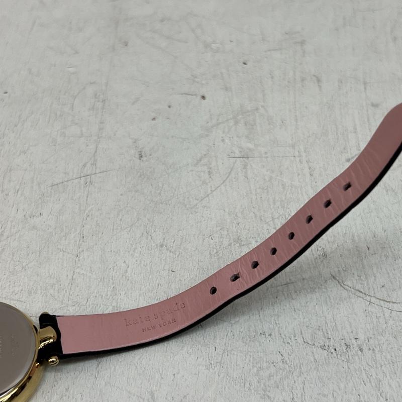 ケイトスペード Kate Spade 腕時計 アナログ（クォーツ式） ホランド ブラック レザー ウォッチ KSW1808 - レディース USED 古着 中古 50133446