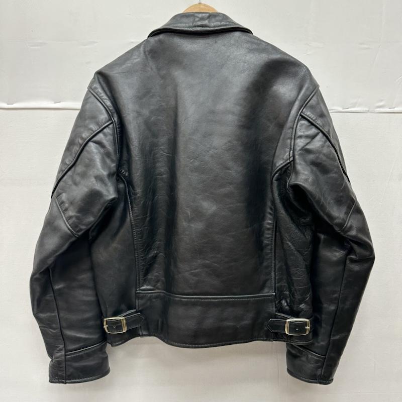 ヴァンソン VANSON ジャケット、上着 レザージャケット USA製 IKE LEATHER JACKET TALON アイク シングル ライダース レザー ジャケット 36 黒 / ブラック / black メンズ USED 古着 中古 50133487
