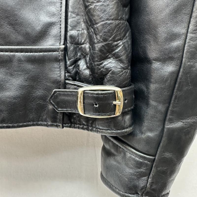 ヴァンソン VANSON ジャケット、上着 レザージャケット USA製 IKE LEATHER JACKET TALON アイク シングル ライダース レザー ジャケット 36 黒 / ブラック / black メンズ USED 古着 中古 50133487