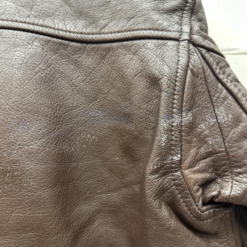 古着 USED ジャケット、上着 レザージャケット 70s BAHRON レザー ライダース ジャケット M 茶 / ブラウン / brown メンズ USED 古着 中古 50133490
