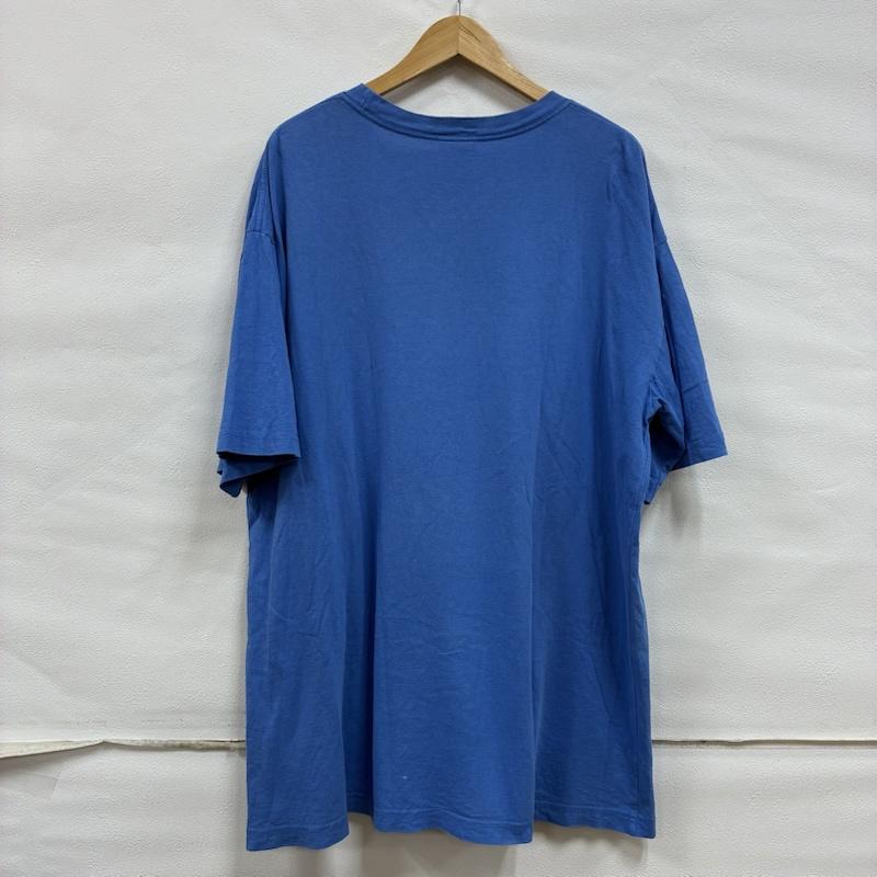 アディダス adidas Tシャツ 半袖 00 s オールド カナダ製 フロント パフォーマンス ロゴ プリント 半袖 Tシャツ XXL ロゴ、文字 X プリント 青 / ブルー / blue X 白 / ホワイト / white X 紺 / ネイビー / navy メンズ USED 古着 中古 50133507