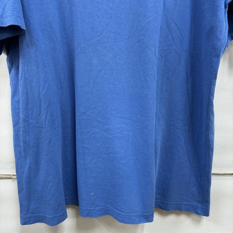 アディダス adidas Tシャツ 半袖 00 s オールド カナダ製 フロント パフォーマンス ロゴ プリント 半袖 Tシャツ XXL ロゴ、文字 X プリント 青 / ブルー / blue X 白 / ホワイト / white X 紺 / ネイビー / navy メンズ USED 古着 中古 50133507