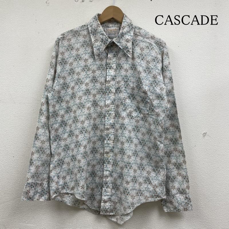 古着 USED シャツ、ブラウス 長袖 70s CASCADE 総柄 アート柄 長袖 シャツ ヴィンテージ 総柄 L 総柄 マルチカラー / マルチカラー / multicolor メンズ USED 古着 中古 50133512