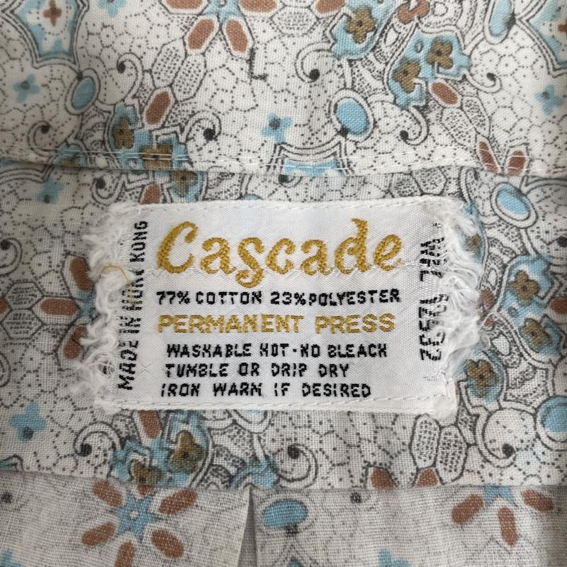 古着 USED シャツ、ブラウス 長袖 70s CASCADE 総柄 アート柄 長袖 シャツ ヴィンテージ 総柄 L 総柄 マルチカラー / マルチカラー / multicolor メンズ USED 古着 中古 50133512