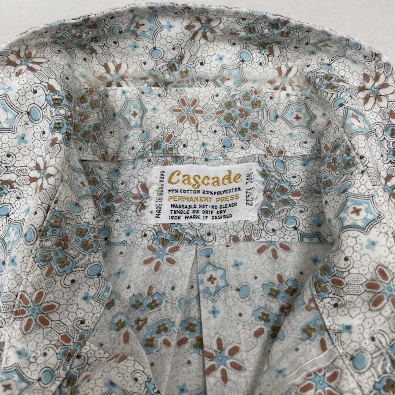 古着 USED シャツ、ブラウス 長袖 70s CASCADE 総柄 アート柄 長袖 シャツ ヴィンテージ 総柄 L 総柄 マルチカラー / マルチカラー / multicolor メンズ USED 古着 中古 50133512
