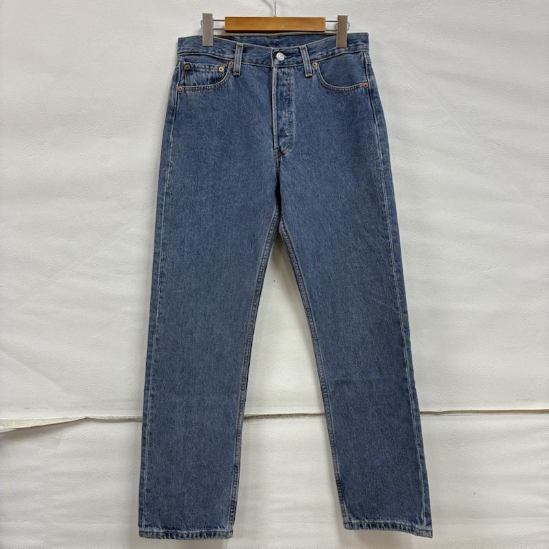リーバイス Levi s パンツ デニム、ジーンズ 501 メキシコ製 00’s ストレート デニム パンツ 00501-0193 2002年製 30インチ ワンポイント インディゴ / インディゴ / Indigo メンズ USED 古着 中古 50133533