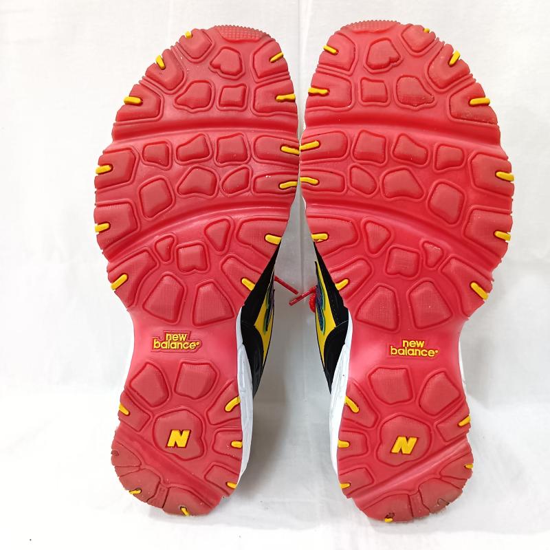 ニューバランス New Balance スニーカー スニーカー THE APARTMENT × NEW BALANCE ML 801GTX toucan ワイズD US9.5/27.5cm GORE-TEX スニーカー 27.5cm ロゴ、文字 黄 / イエロー / yellow X 黒 / ブラック / black メンズ USED 古着 中古 50133552