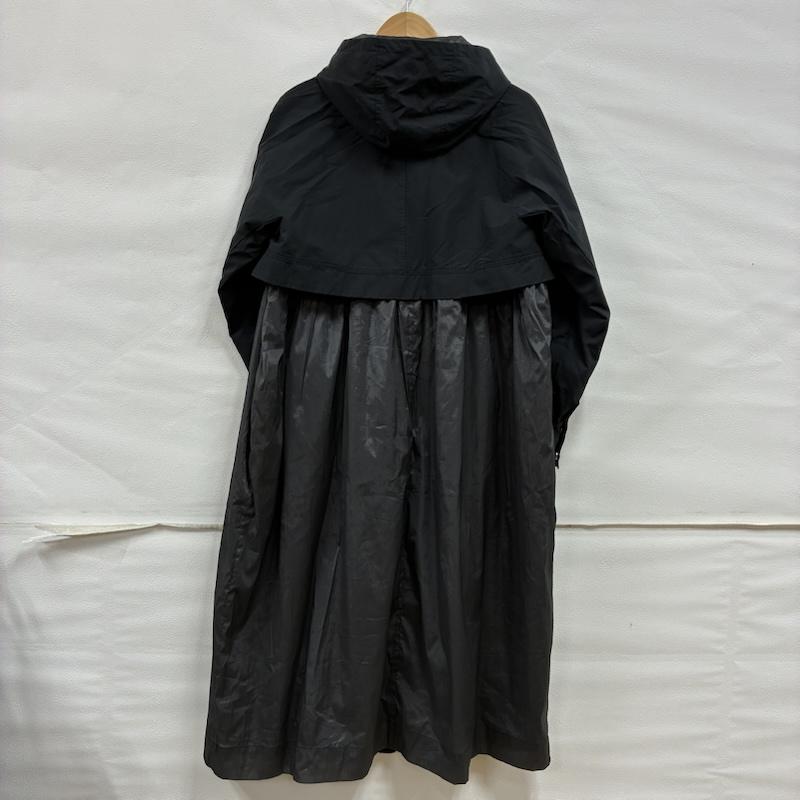 ローズバッド ROSE BUD コート コート一般 20ss シアー ロング コート 切替 フード パーカー 604-0120003 FREE 黒 / ブラック / black レディース USED 古着 中古 50133560