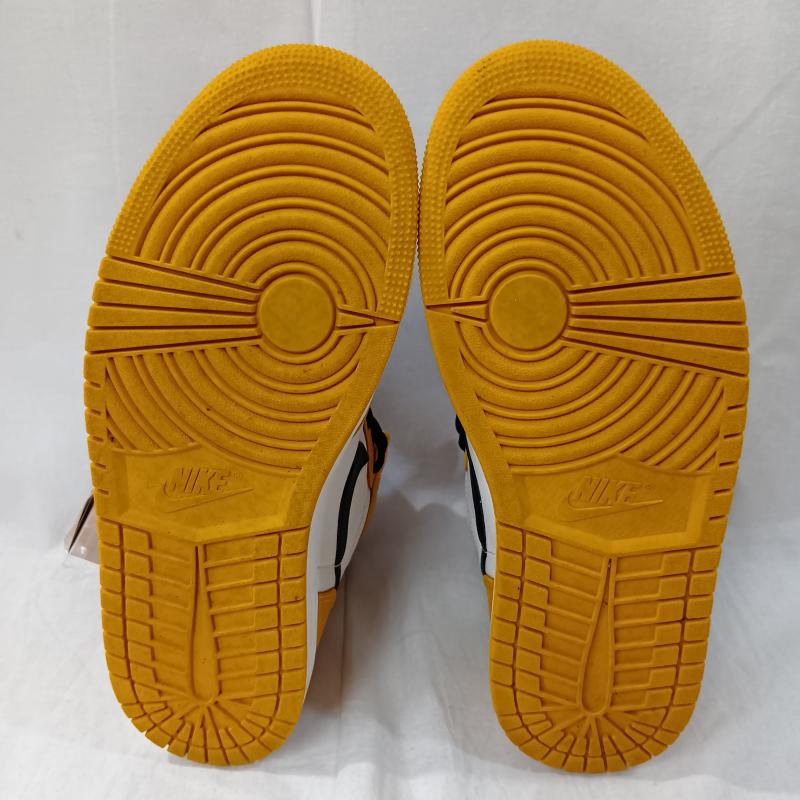 ナイキ NIKE スニーカー スニーカー NIKE ナイキ Air Jordan 1 Retro High OG ナイキ エアジョーダン 1 レトロ ハイ オリジナル イエローオークル DZ5485-701 26.5cm ロゴ、文字 黒 / ブラック / black X 白 / ホワイト / white X 黄 / イエロー / yellow メンズ USED 古着 中古 50133570