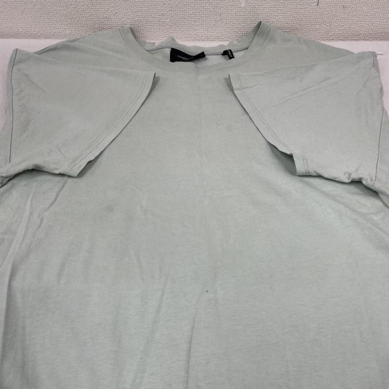 エッセンシャルズ ESSENTIALS Tシャツ 半袖 FEAR OF GOD 半袖 Tシャツ ロゴ プリント クルーネック カットソー ミントグリーン M ロゴ、文字 X プリント 薄緑 / ライトグリーン / メンズ USED 古着 中古 50133622