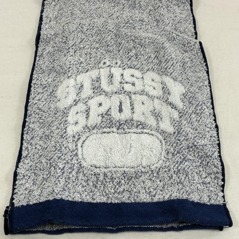 ステューシー STUSSY ファッション小物 ファッション小物 SPORT プロテイン シェイカー マフラー タオル ステッカー セット SSリンク ロゴ、文字 白 / ホワイト / white X 紺 / ネイビー / navy メンズ USED 古着 中古 50133668