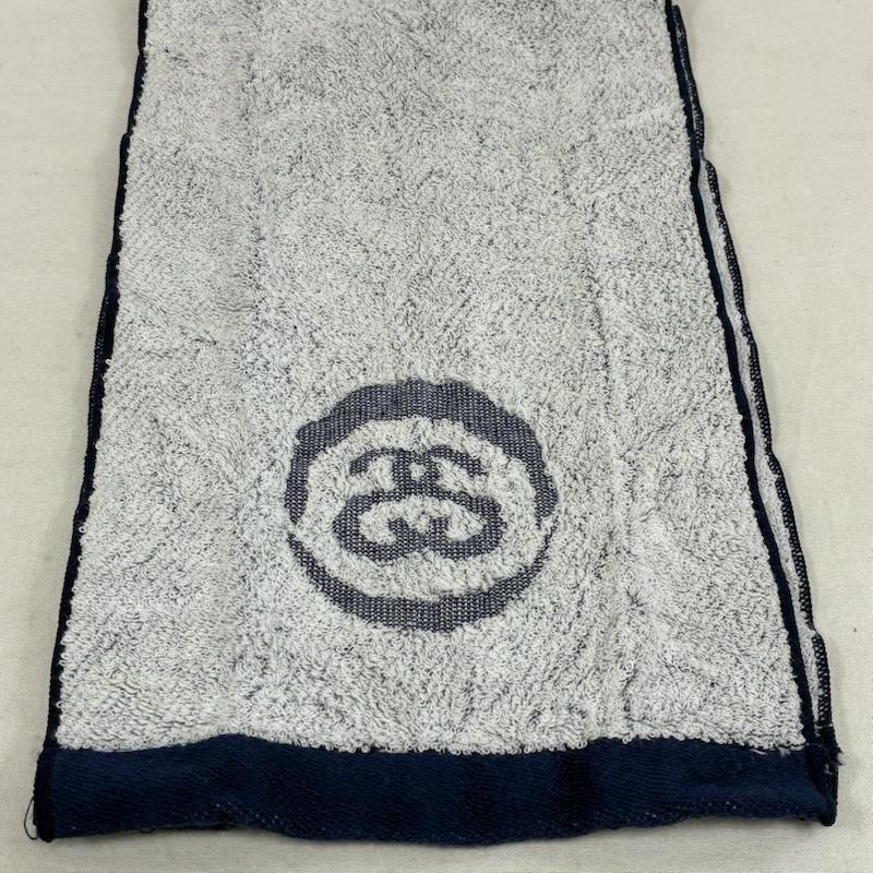 ステューシー STUSSY ファッション小物 ファッション小物 SPORT プロテイン シェイカー マフラー タオル ステッカー セット SSリンク ロゴ、文字 白 / ホワイト / white X 紺 / ネイビー / navy メンズ USED 古着 中古 50133668